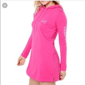 VINEYARD VINES WOMENS long sleeve t shirt dress